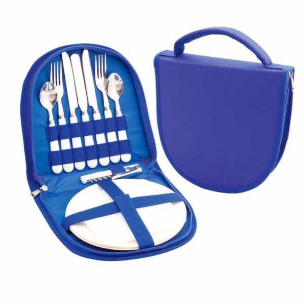 Set de Picnic Camping para 2 Personas (11 utensilios) - Imagen 2