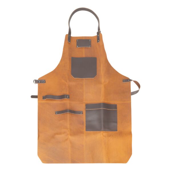 Delantal cocina de cuero