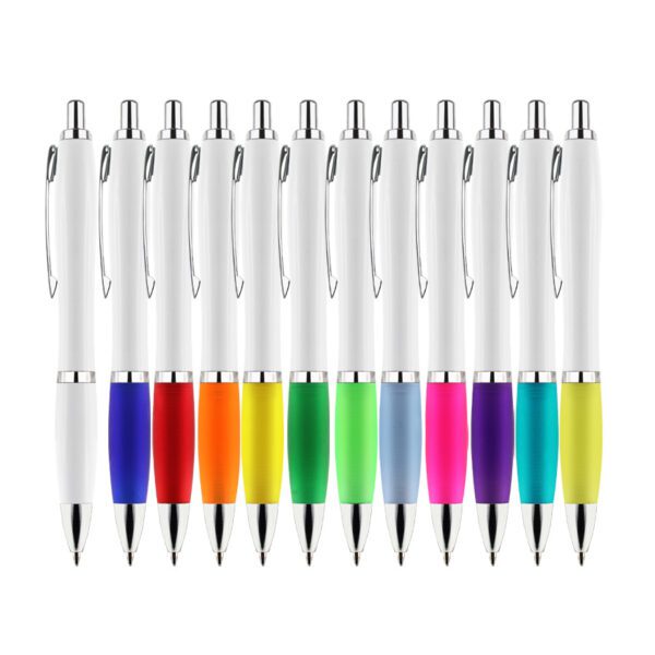 Bolígrafos Económicos Promocionales Blancos Color