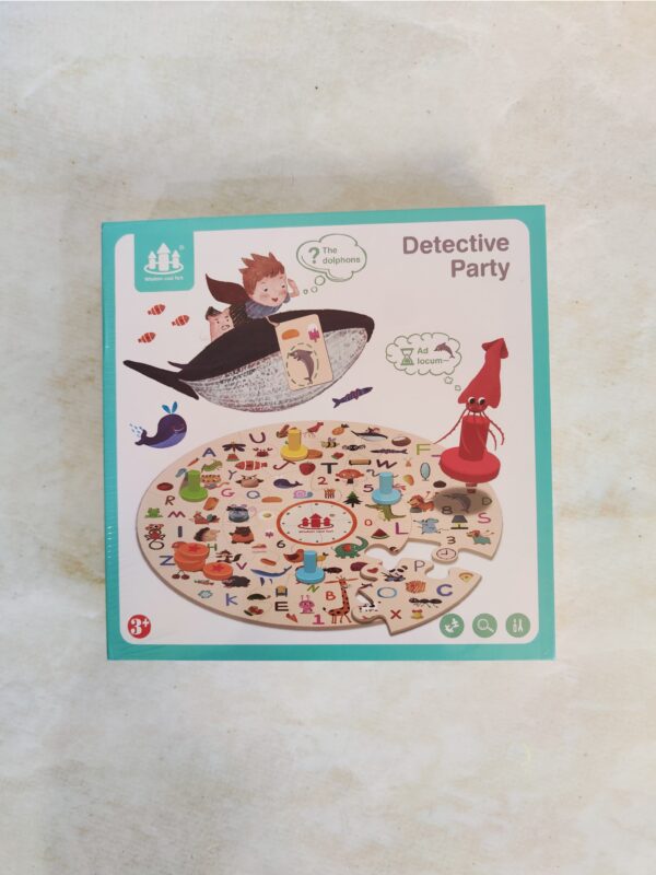 Juego de Mesa Detective Party Puzzle para la Familia - Imagen 4