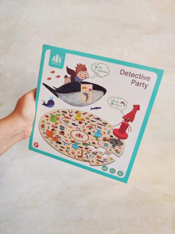 Juego de Mesa Detective Party Puzzle para la Familia - Imagen 2