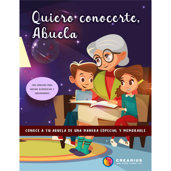 Libro Imprimible: "Quiero Conocerte Abuela"