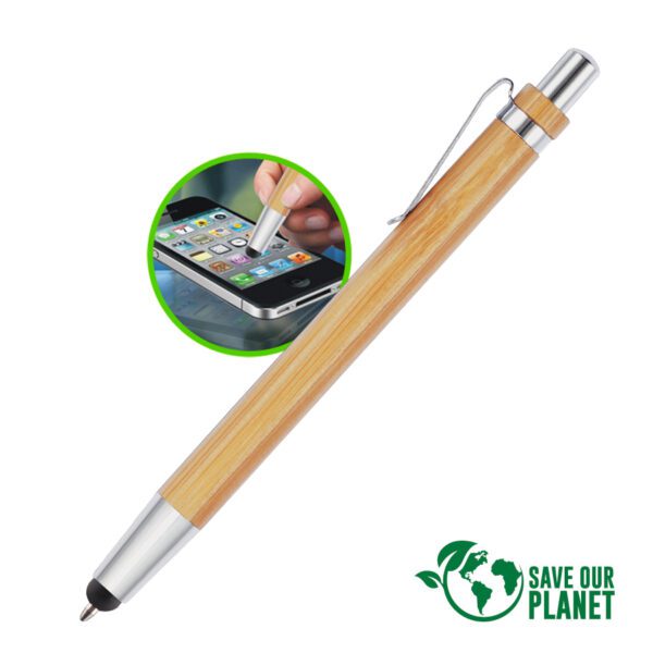Bolígrafo Promocional de Bamboo Select con Touch Screen