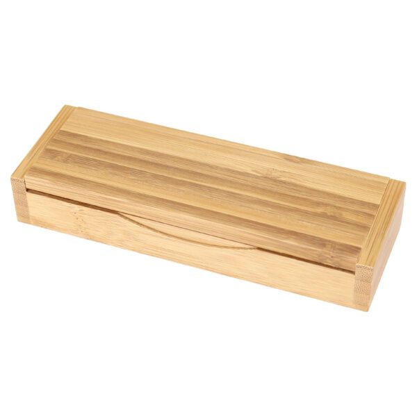 Bolígrafo y Portaminas con Estuche de Bamboo - Imagen 2