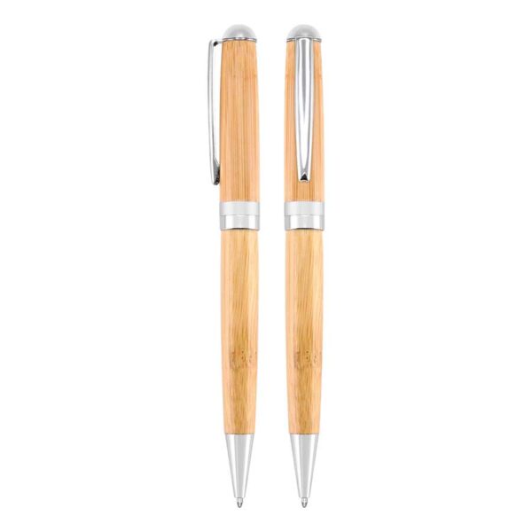 Bolígrafo Promocional de Madera Bamboo Enviro - Imagen 2