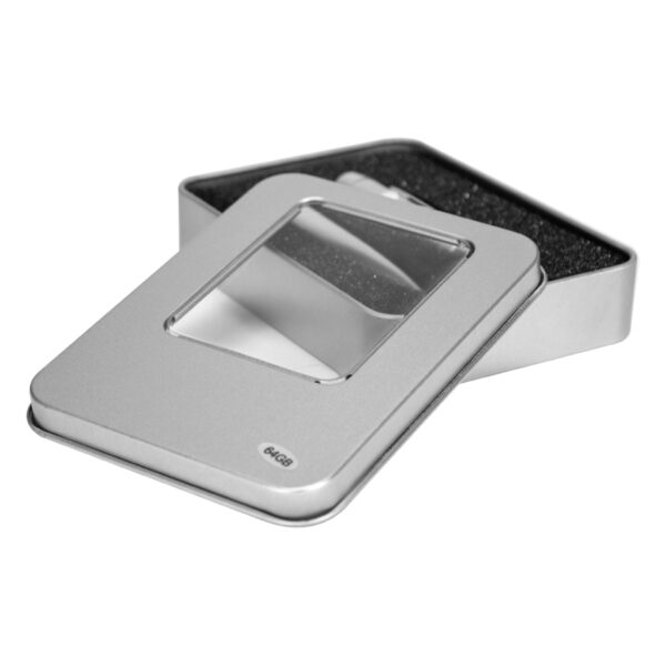 Bolígrafo Metálico con Pendrive USB 64GB - Imagen 2