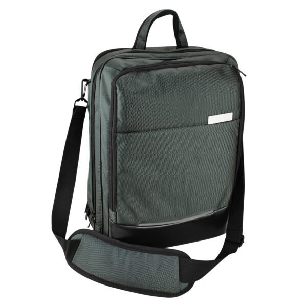 Maletín Mochila Deluxe con Porta Notebook 10 Litros Negra - Imagen 4