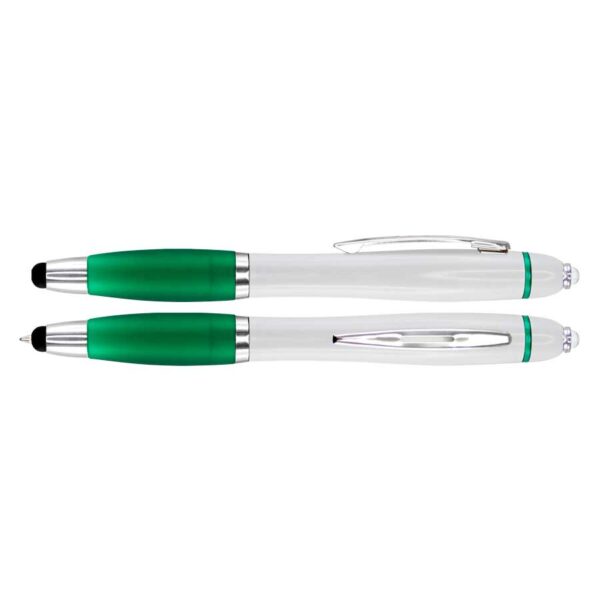 Bolígrafo plástico con luz LED y Touch Screen - Imagen 7