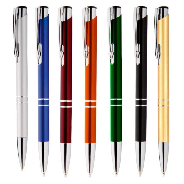 Bolígrafo Metálico de Aluminio de Colores