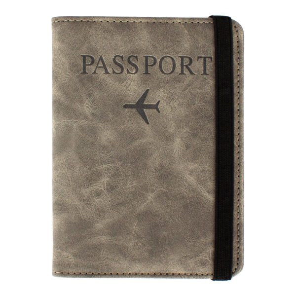 Billetera, tarjetero con Porta Pasaporte Protección RFID - Imagen 7
