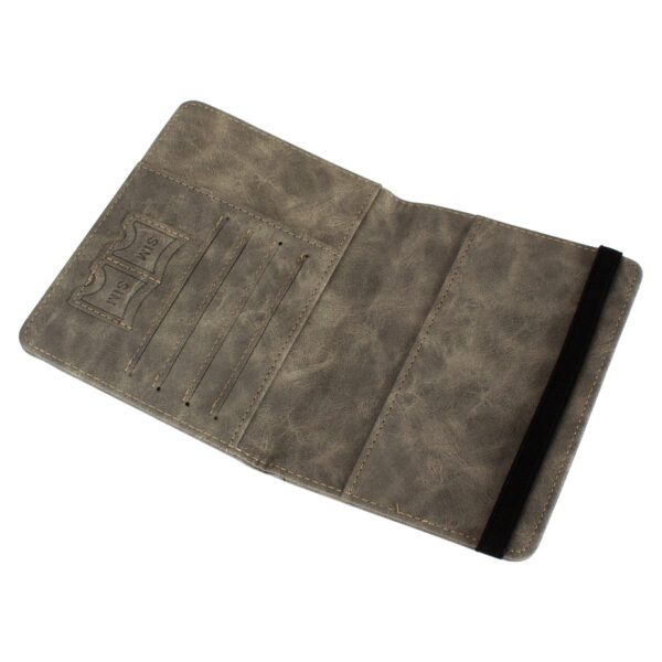 Billetera, tarjetero con Porta Pasaporte Protección RFID - Imagen 3