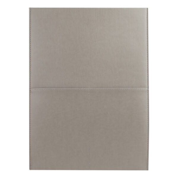 Funda Ejecutiva Notebook 14" Eco Cuero Gris Porta Documentos - Imagen 4