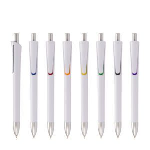 BolÃgrafo plástico con cuerpo blanco