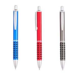 Bolígrafo Metálico Satinado Tinta Azul