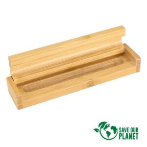 Estuche Porta Lápiz de Bamboo