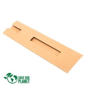 Estuche Porta Lápiz o Bolígrafo en cartón reciclado